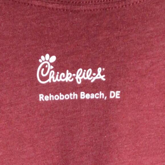 Chick-fil-A 302 Rehoboth Beach Delaware chickfila Shirt Med - Picture 5 of 5